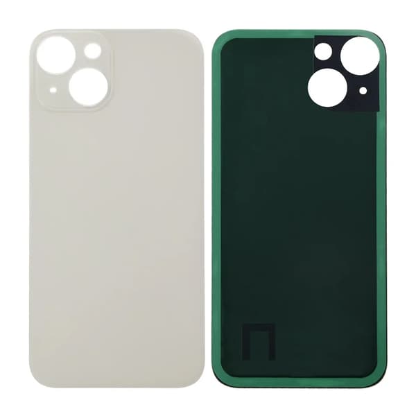 iPhone 14 Baksida Glas - Vit