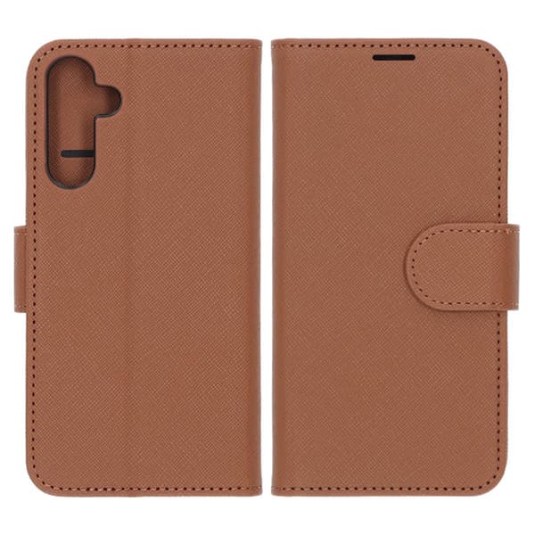 Samsung Galaxy A16 Wallet Case with Stand - Brown