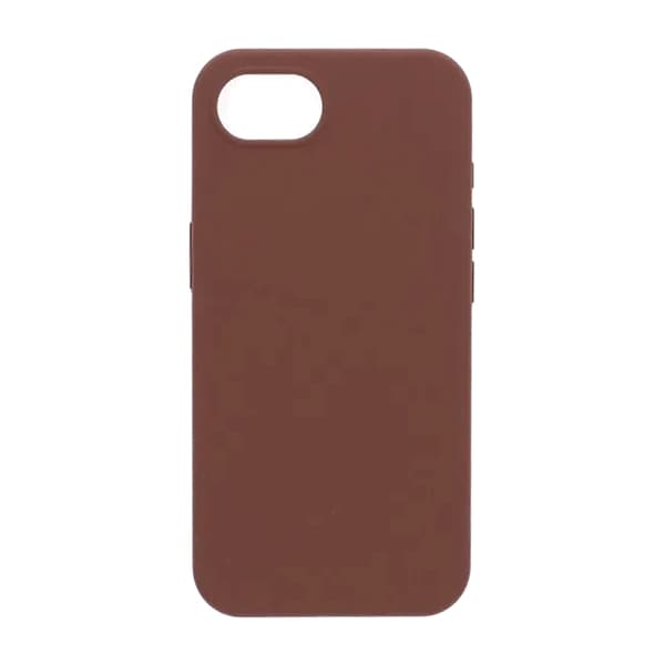 Rvelon Mobile Case Silicone MagSafe iPhone 16e - Ruskea