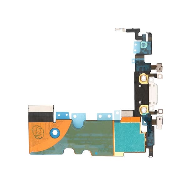 iPhone SE 2022 Opladerstik med Flexkabel - Hvid