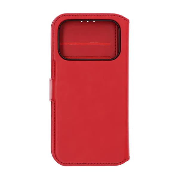 RV Magnetisk Wallet Case iPhone 17 Pro Rød