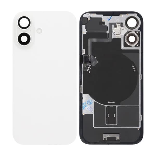 iPhone 16 Bagglas Komplet OEM - Hvid