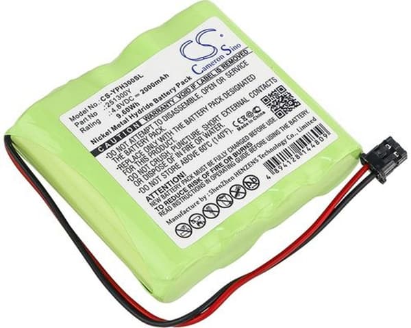 Batteri til Ysi pHotoFlex pH osv.