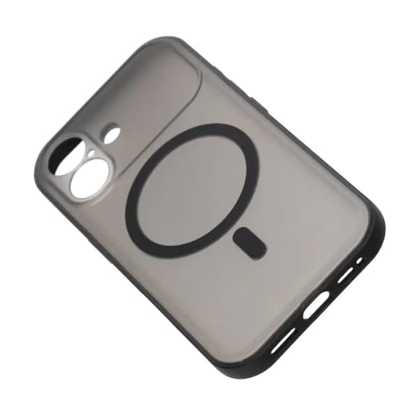 Slankt MagSafe-cover med kamerabeskyttelse til iPhone 17 - Sort