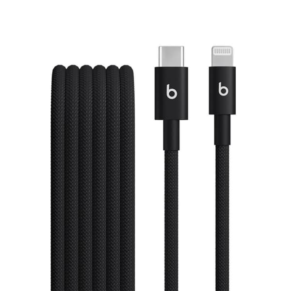 Apple Beats USB-C–Lightning-kaapeli, 1,5 m – musta