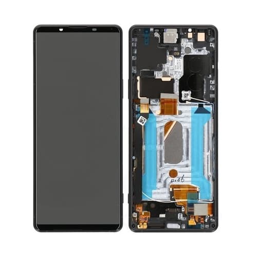Sony Xperia 1 III Original Skærm - Sort