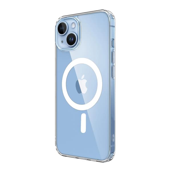 Mobilskal Stöttåligt med Magsafe för iPhone 13 - Transparent