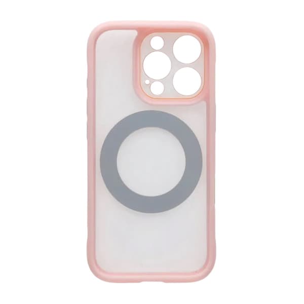 Etui med roterbart MagSafe-stativ til iPhone 16 Pro Max - Rosa