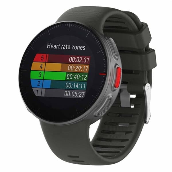 Polar Vantage V Silikonarmband - Grå