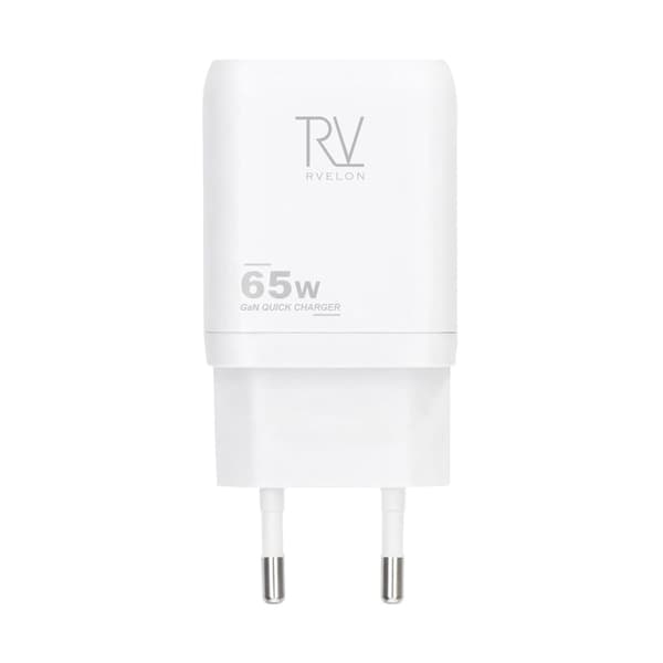 Rvelon 65W 2C1A EU-VIRTA-ADAPTERI VALKOINEN