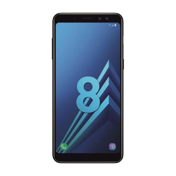 Brugt Galaxy A8 (2018) 32GB Sort - Brugt stand (C)