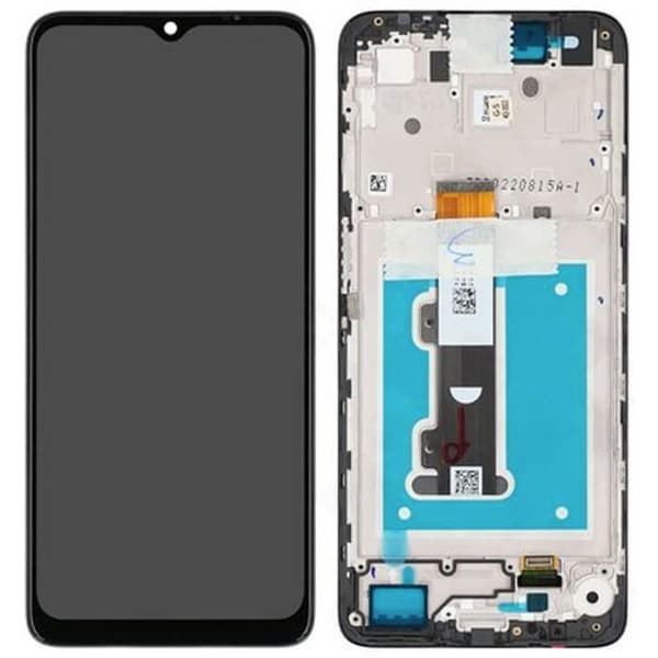 Motorola Moto E22/E22i LCD-näyttö - Musta