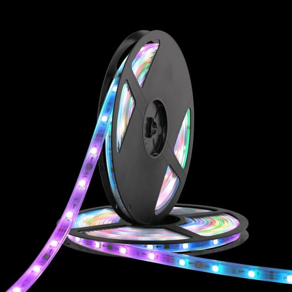 Smart udendørs LED strip, RGB, 10m (2x5m)