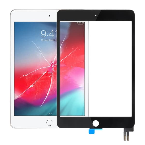 iPad mini 5 A2133 Glas Skærm med Digitizer og OCA - Sort