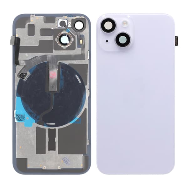 IPhone 14 Bagside Glas OEM - Lilla
