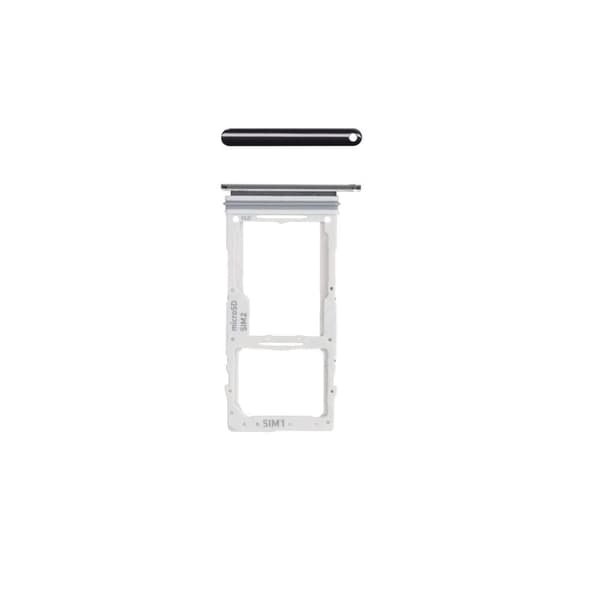 Galaxy S10 Lite Sim/SD-kortholder Sort