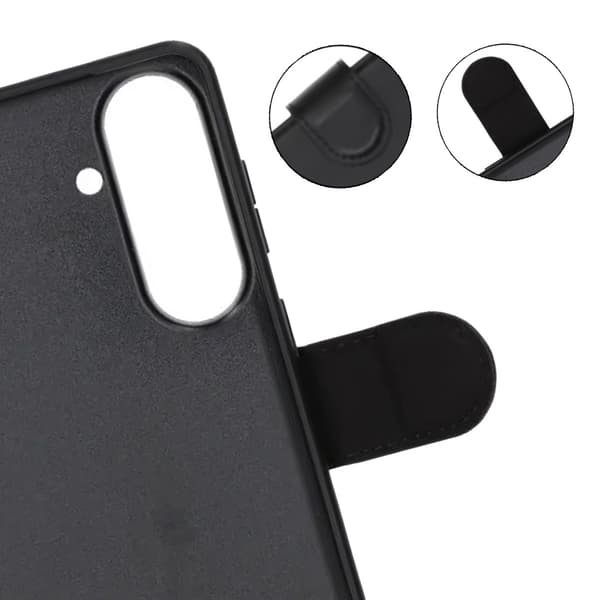 Rvelon Pungcover til Samsung Galaxy S26 Plus - Sort