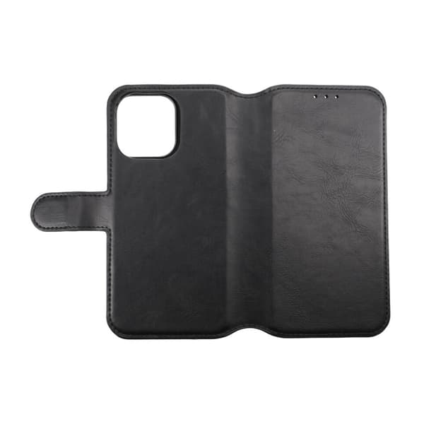 iPhone 13 Pro Plånboksfodral Magnet Rvelon - Svart