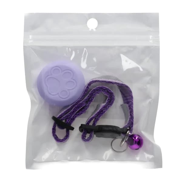 Pet Luminous Protective Cover Collar Purple