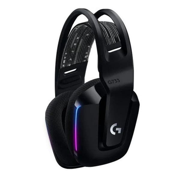 Logitech G733 LIGHTSPEED Trådløst Gaming-Headset Sort - Som ny