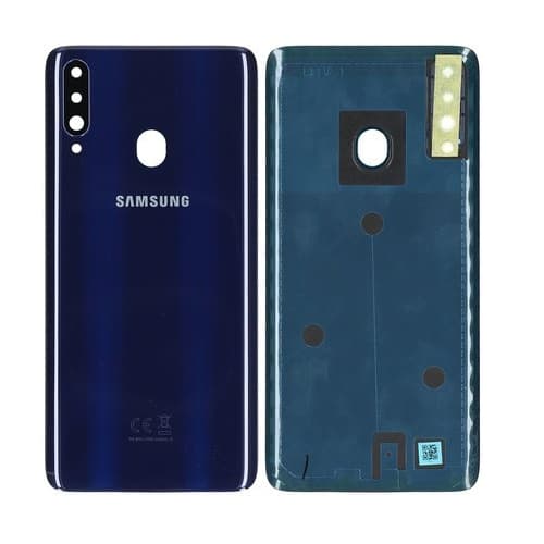 Samsung Galaxy A20s Baksida - Blå