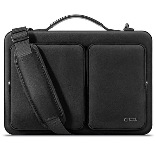 Tech-Protect Defender Laptopväska 15-16\" – Svart