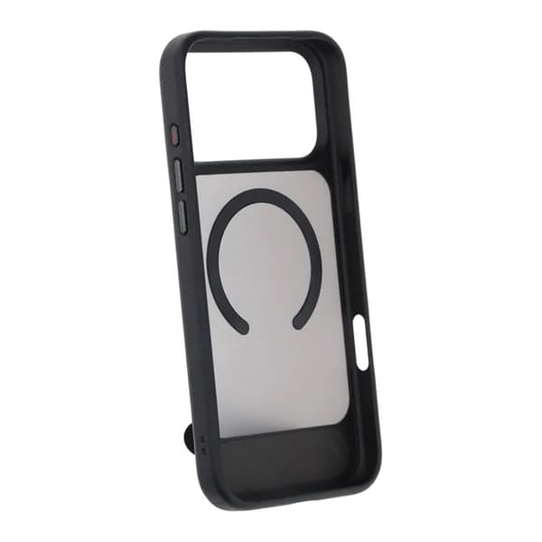 MagSafe-cover med stativ til iPhone 17 Pro - Sort