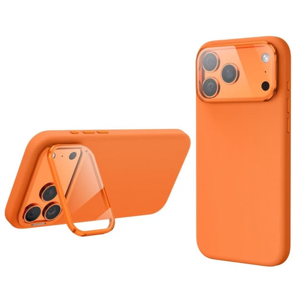 iPhone 18 Pro Max/17 Pro Max/16 Pro Max MagSafe-fodral Linsskydd - Orange