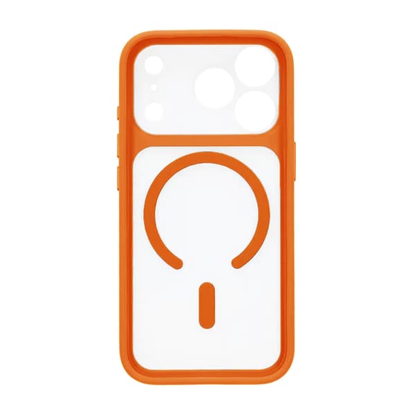 Cover til iPhone 17 Pro Max - MagSafe og kamerabeskyttelse - Orange