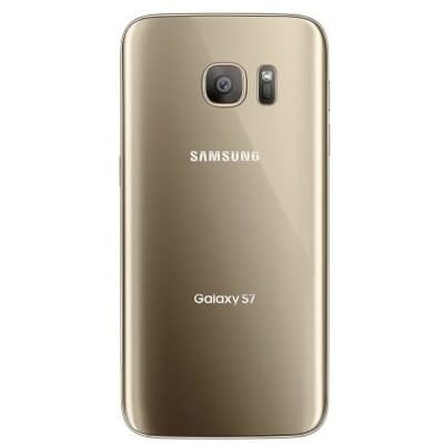Samsung Galaxy S7 Edge Bagside Med Tape - Guld