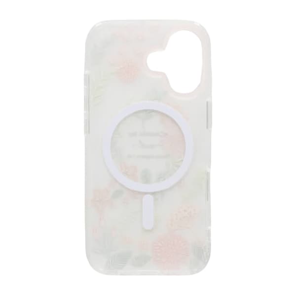 Malet blomstret mat magnetisk etui til iPhone 17 - H2