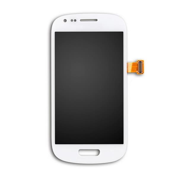 Samsung Galaxy S3 Mini Skärm med LCD Display Original - Vit