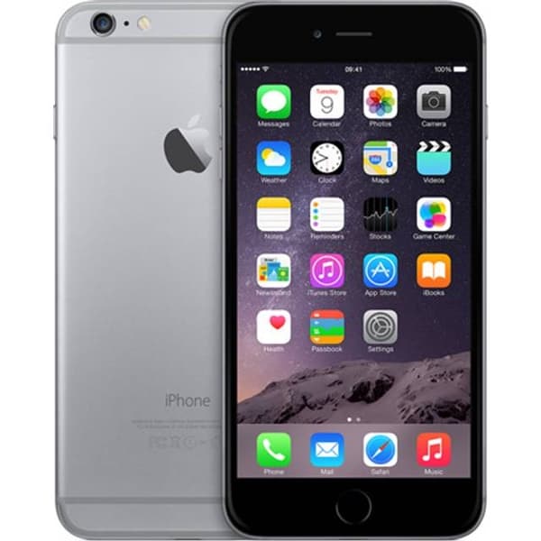 iPhone 6 16GB - 1 års garanti brugt - sort