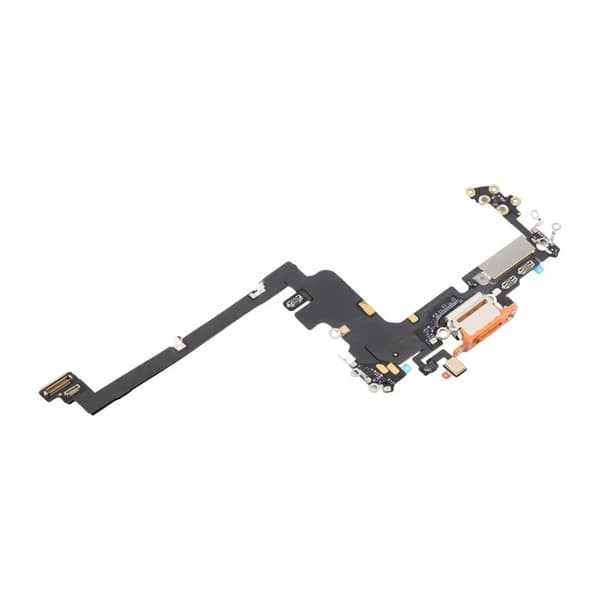 Laddkontakt med Flexkabel för iPhone 17 Pro - Orange