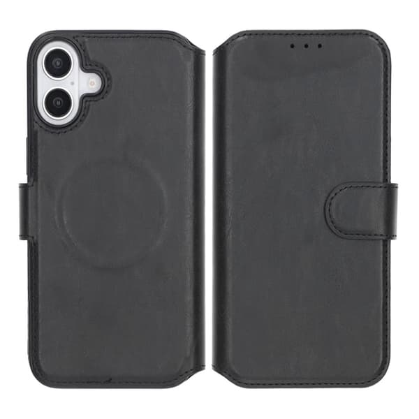 iPhone 16 lompakkokotelo Rvelon - Musta