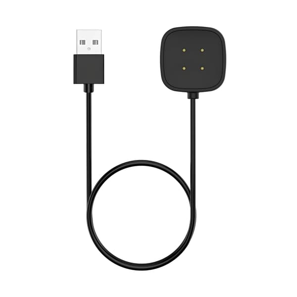Opladerkabel USB til Fitbit Versa 4 og 3 og Sense - 4-bens Universal