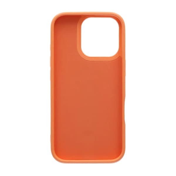 Etui med udfoldeligt roterende stativ til iPhone 16 Pro Max - Orange