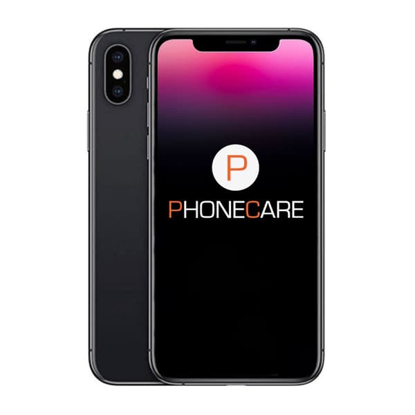 Brugt iPhone X 64GB Space Gray - God stand