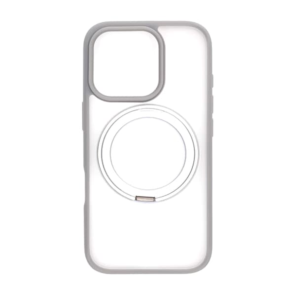 iPhone 16 Pro Max Mobilskal med Magsafe Stativ - Grå