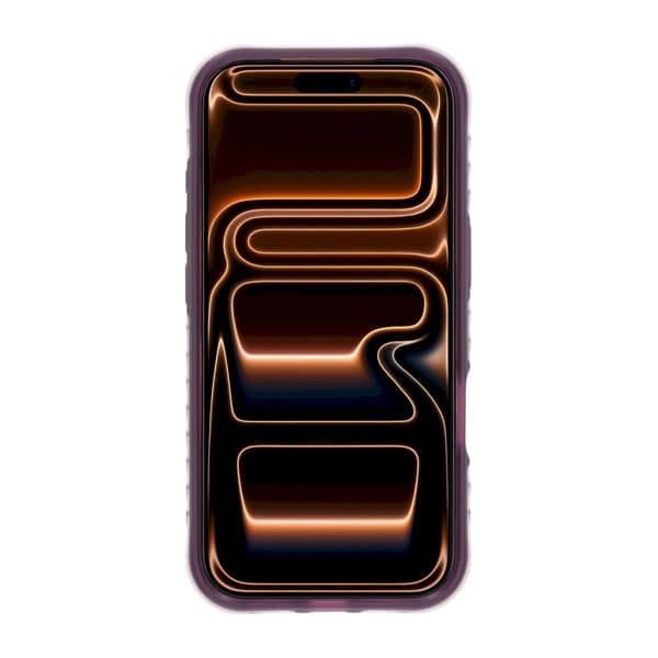 Mat Mobilcover med ringstativ til iPhone 17 Pro og 18 Pro - Lilla