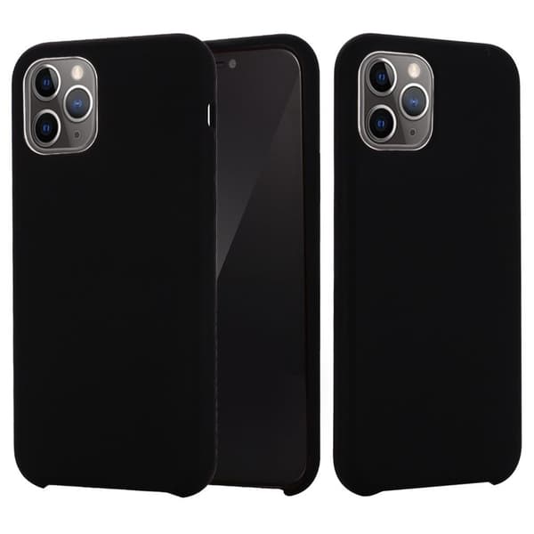 Blødt iPhone 11 Pro Max cover - Sort