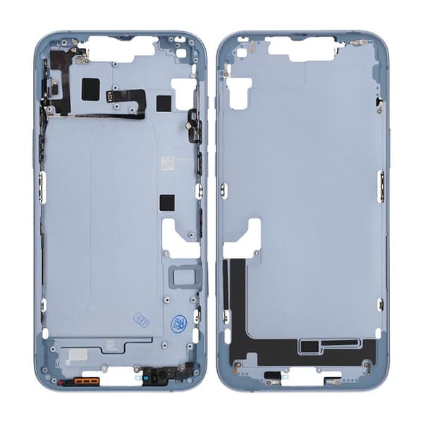 iPhone 14 Plus Mellemramme med Smådele OEM - Blå