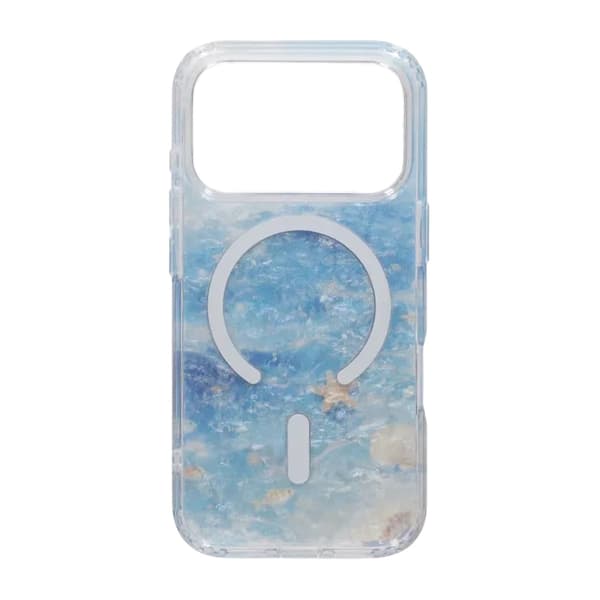 Dreamy Ocean MagSafe Phone Case For iPhone 17 Pro Blue