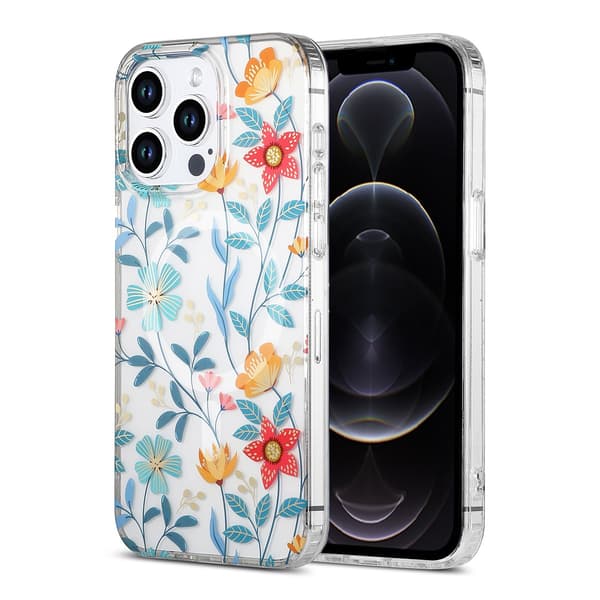 iPhone 12 Pro Max Cover MagSafe - Blomster & Kvist