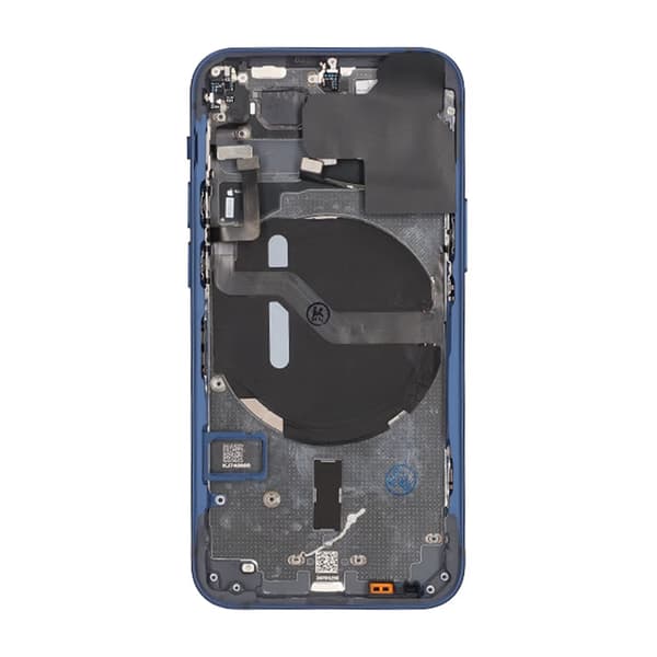 iPhone 12 Mini Baksida Komplett Med Smådelar - Blå