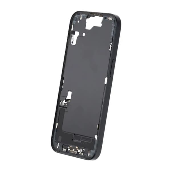 Mittenram med smådelar för iPhone 15 - Vit OEM