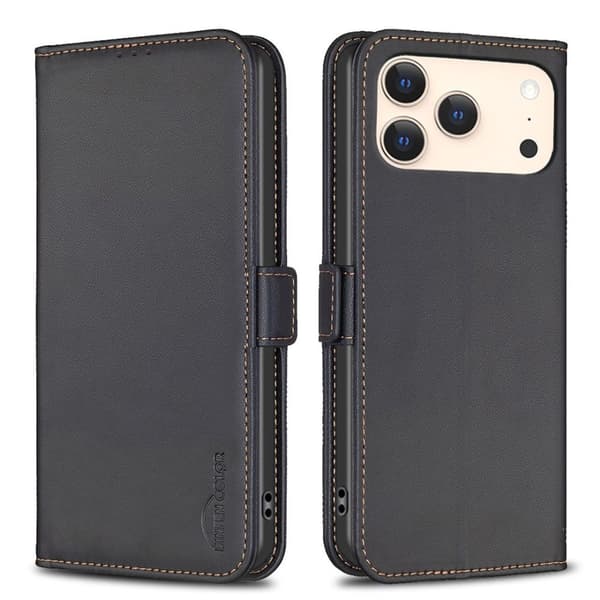Plånboksfodral med magnetlås iPhone 18 Pro Max, iPhone 17 Pro Max - Svart