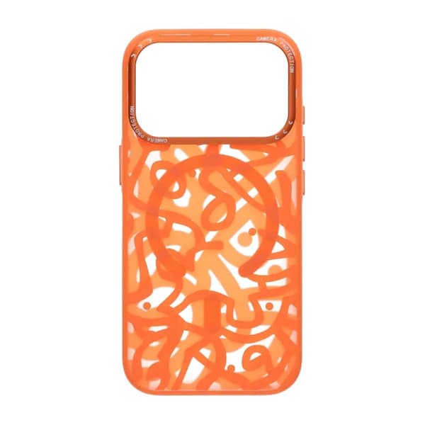 Graffiti Craft MagSafe Cover til iPhone 17 Pro Orange