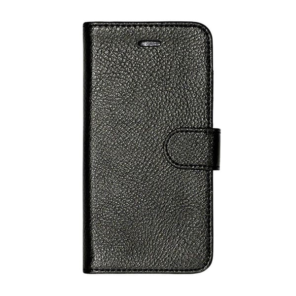 iPhone 6/6S Plånboksfodral Läder med Stativ - Svart