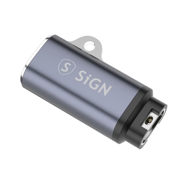 SiGN USB-C opladerkabeladapter til Garmin smartwatch
